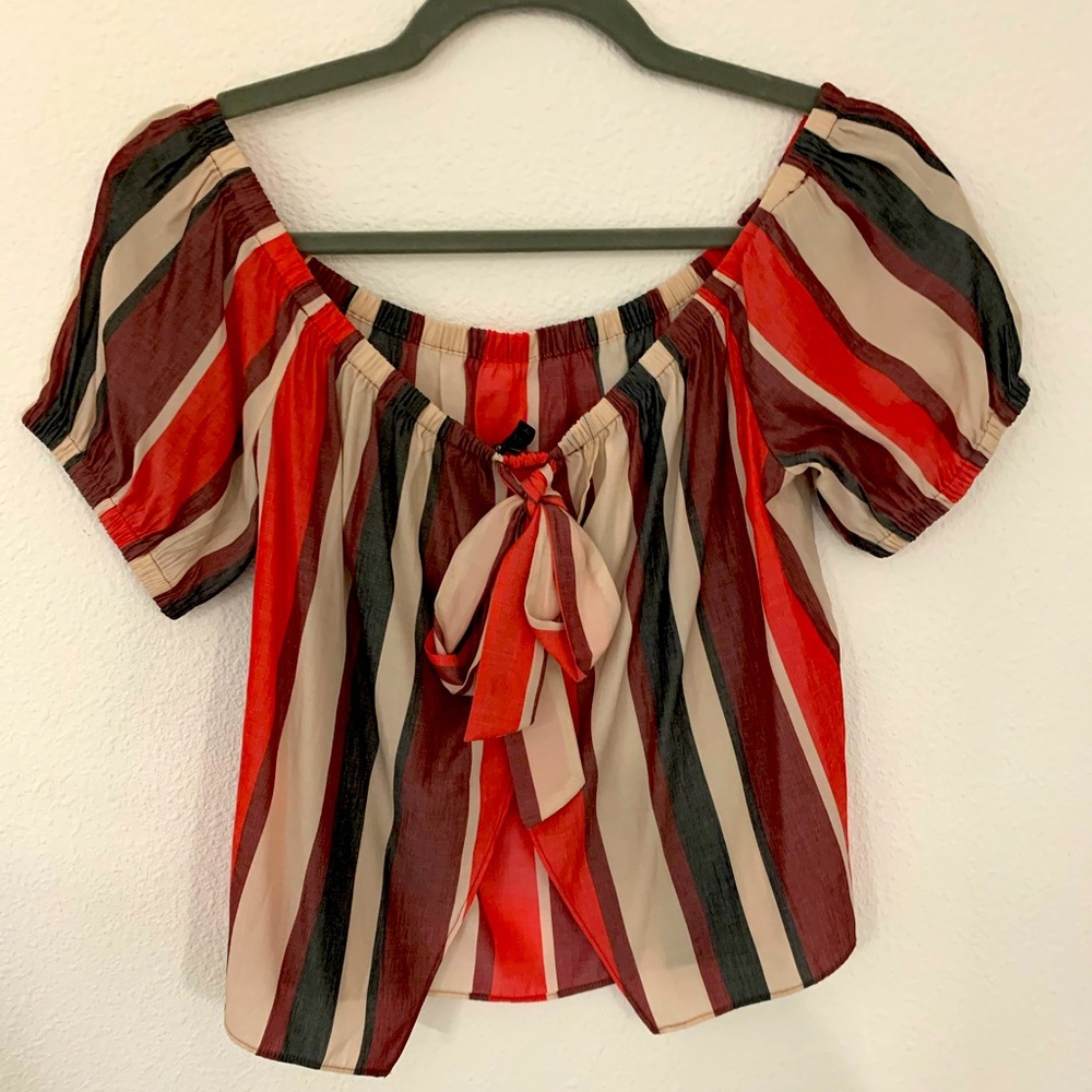 Express Off the Shoulder Top, Size S - Picture 2 of 4